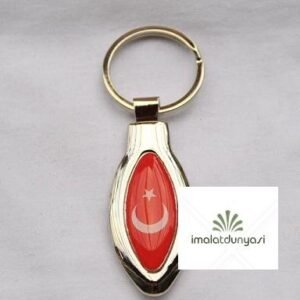 Metal Bayrak Anahtarlık 729as