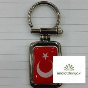 Metal Bayrak Anahtarlık 737as