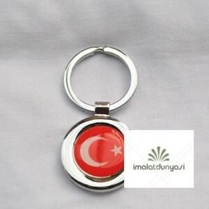 Metal Bayrak Anahtarlık 726as