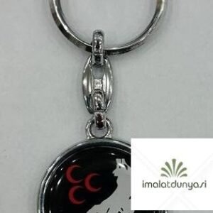 Metal Bozkurt Anahtarlık 432as
