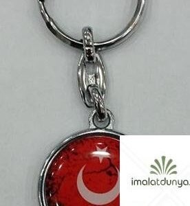 Metal Bozkurt Türk Anahtarlık 434as