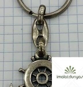 Metal Çapa Dümen Anahtarlık 292as