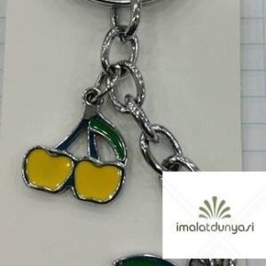 Metal Elma Salkım Anahtarlık 246as