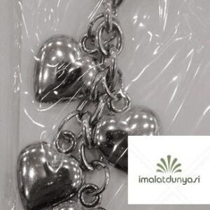 Metal Kalp Salkım Anahtarlık 260as