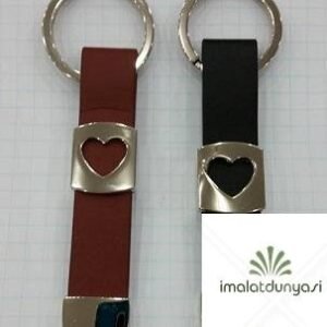 Metal Kalpli Deri Anahtarlık 571as