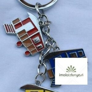 Metal Karavan - Vagon Salkım Anahtarlık 239as