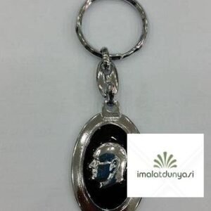 Metal Mineli Atatürk Anahtarlık 716as