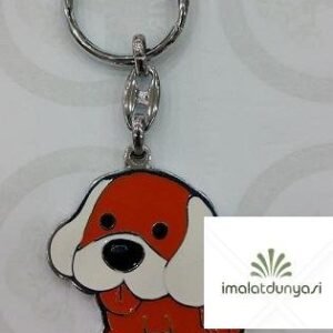 Metal Mineli Köpek Anahtarlık 704as