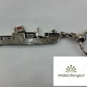 Metal Mineli Savaş Gemisi Anahtarlık 748as
