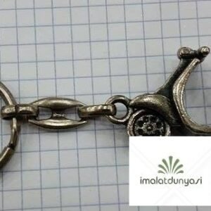 Metal Vespa Motorsiklet Anahtarlık 317as