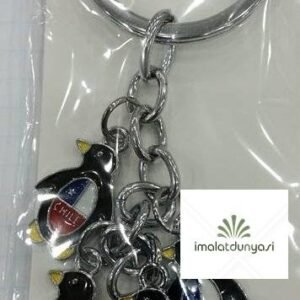 Metal Penguen Salkım Anahtarlık 258as