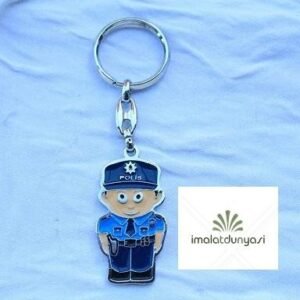 Metal Mineli Polis Anahtarlık 680as