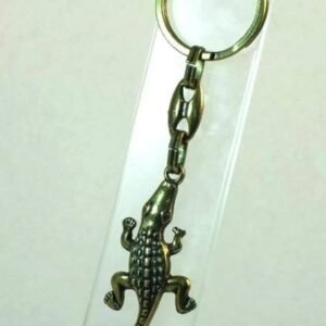 Metal Timsah Anahtarlık 12 Adet 9597as