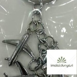 Metal Uçak Salkım Anahtarlık 242as