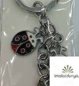 Metal Uğur Böceği Salkım Anahtarlık 271as