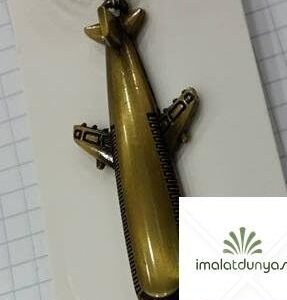 Metal Uzun Uçak Anahtarlık 617as