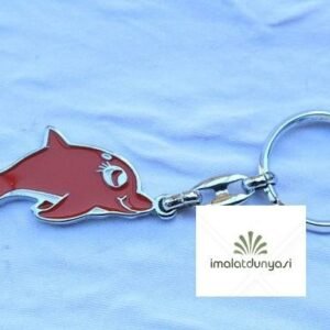 Metal Mineli Yunus Anahtarlık 663as