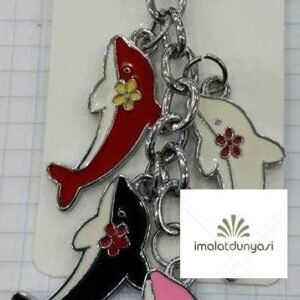 Metal Yunus Salkım Anahtarlık 247as