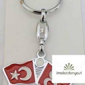 Mineli Metal Türkiye Anahtarlık 371as