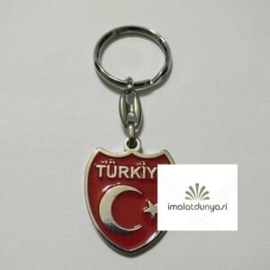 Mineli Metal Türkiye Anahtarlık 363as