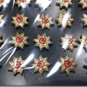 Polis Yaka Rozeti 30 Adet 8475as