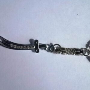 Metal Taşlı Zülfikar Kılıç Anahtarlık 10 Adet 5260as