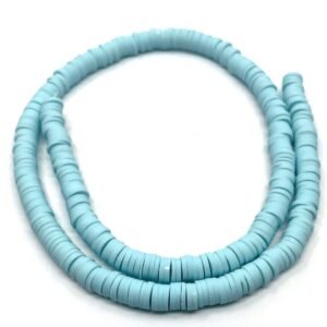 Fimo Boncuk 6 Mm Mint Renk, Takı Malzemesi