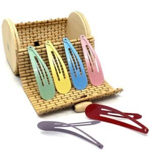 Kadın Saç Tokası Çıt Çıt Toka Karışık Soft Renklerde 12 Adet